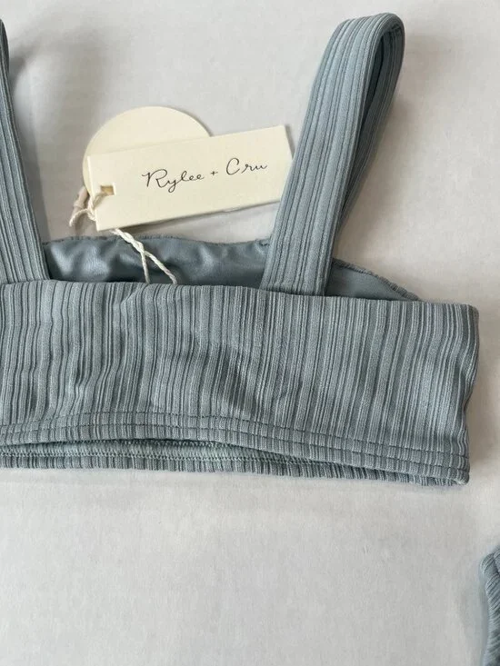 Girl - 2-3Y - NWT Rylee + Cru Brently Blue Bikini - Picture 3 of 5